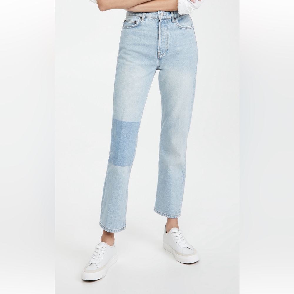 Reformation Cynthia Jean Denim size 29 NWT Tahoe Wash